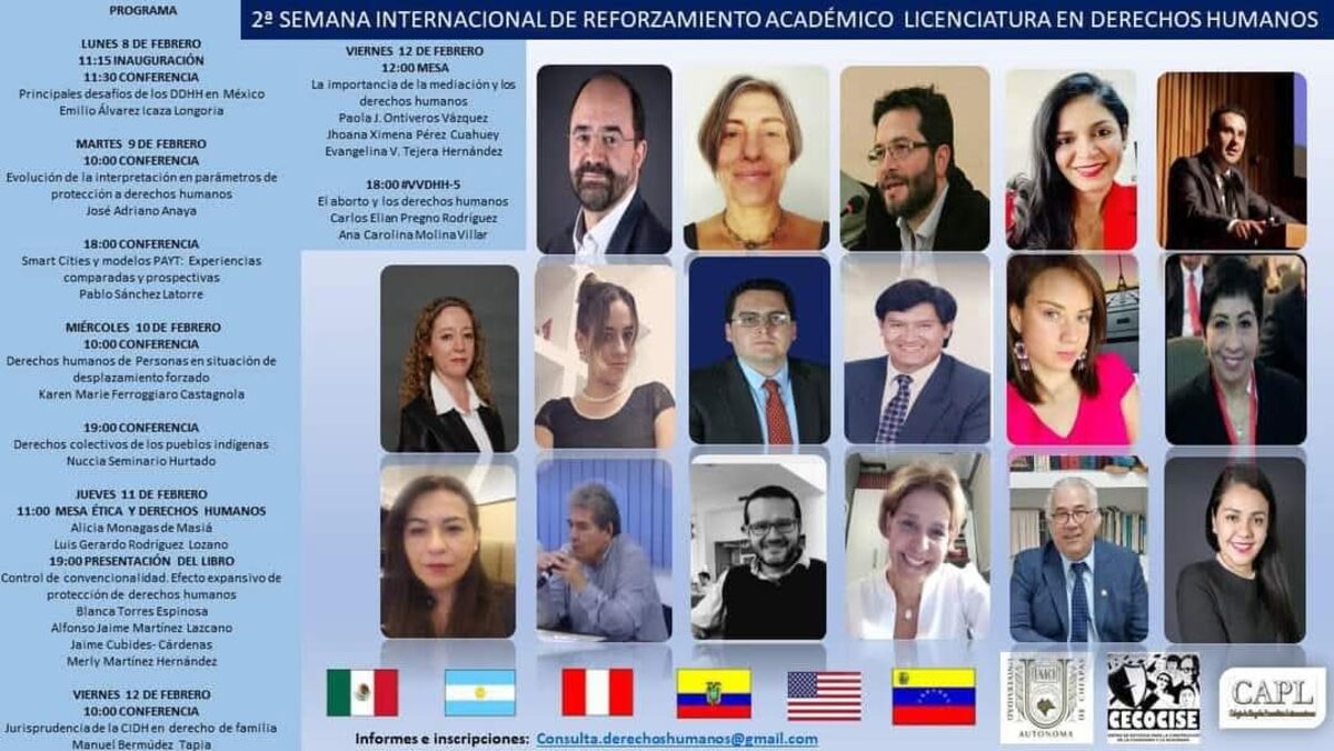 Semana Internacional - La importancia de la mediación y los derechos humanos